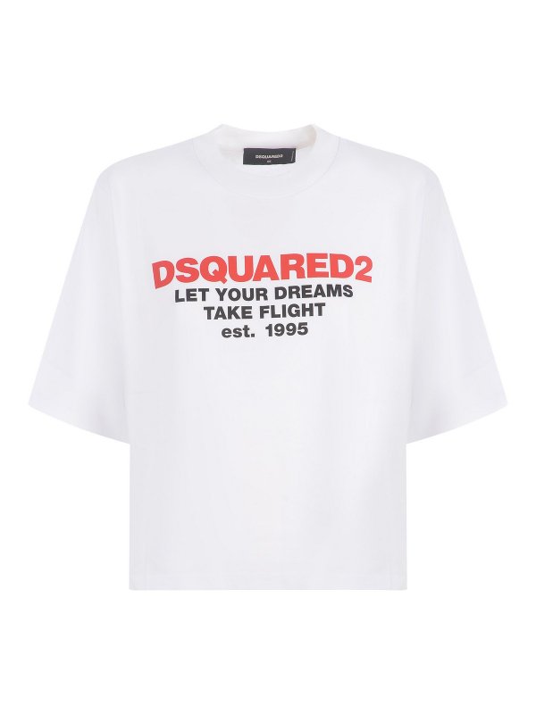 DSQUARED2: Camisetas - Camiseta - Blanco