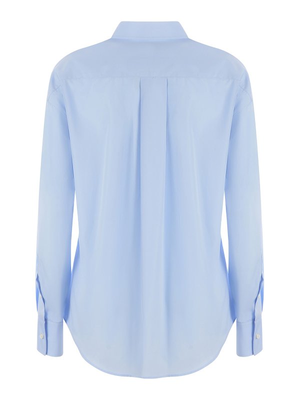 DSQUARED2: shirts online - Logo plaque shirt
