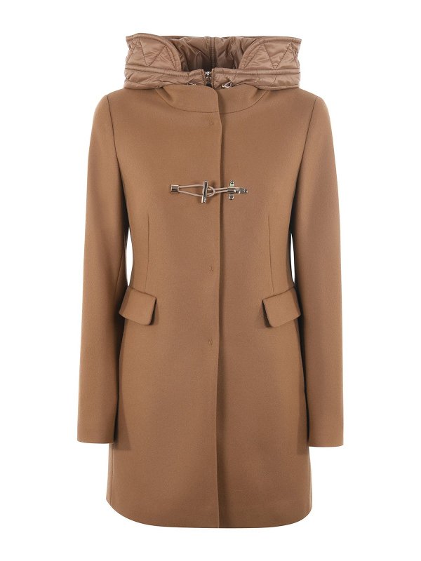 FAY: short coats - Toggle coat