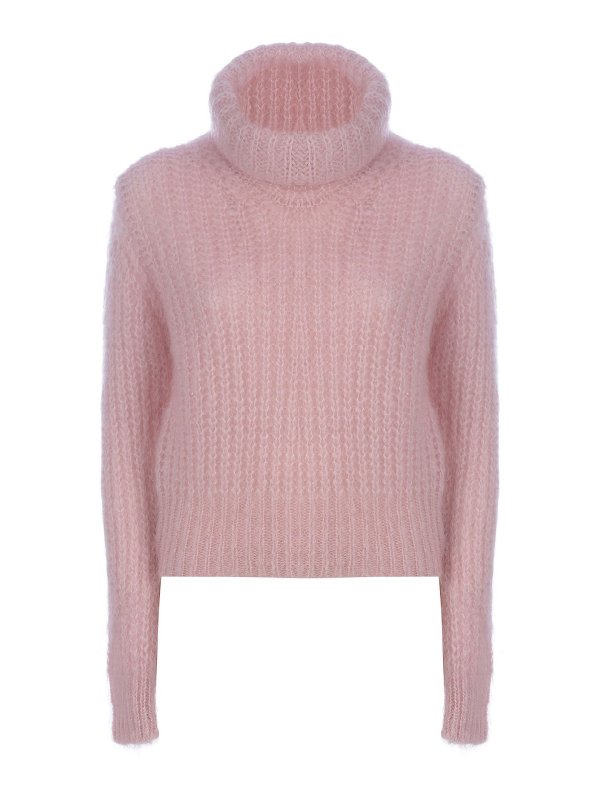 タートルネック Forte Forte タートルネック/ポロネック ピンク 9741ROSE