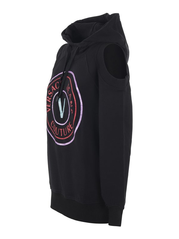 iKRIX Versace Jeans Couture: スウェット＆セーター - スウェットシャツ/セーター - 黒