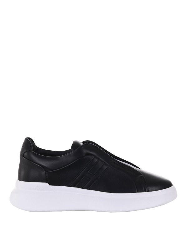 HOGAN: trainers - Leather slip-ons