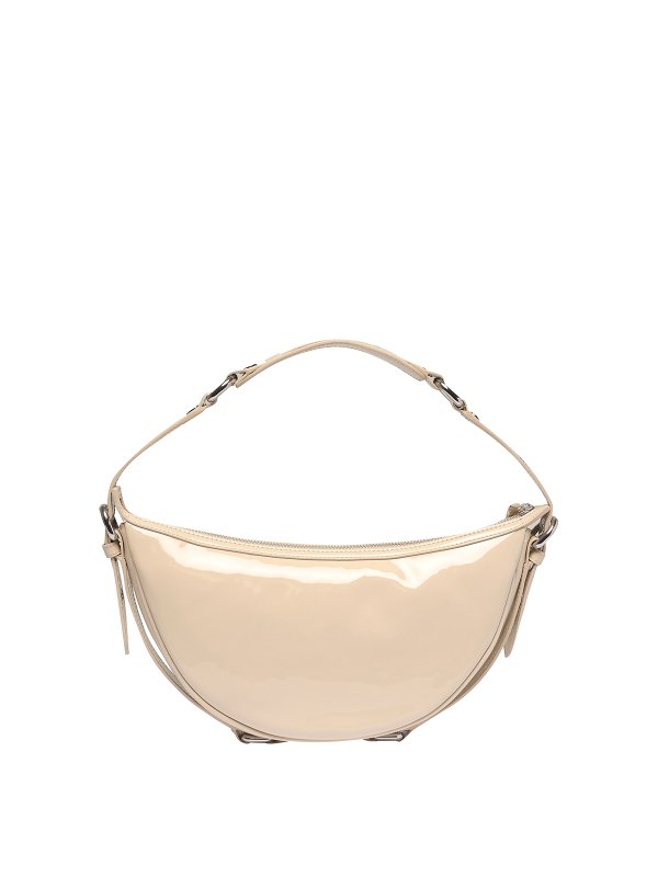 iKRIX BY FAR: shoulder bags - Gib patent leather shoulder bag