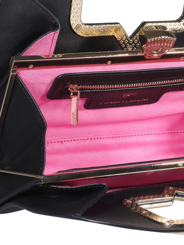 Pochette - Noir shop online: CHIARA FERRAGNI