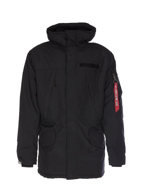 ALPHA INDUSTRIES: Casualjacken - Casualjacke - Schwarz