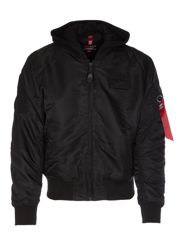 ALPHA INDUSTRIES: カジュアルジャケット - カジュアルジャケット - 黒
