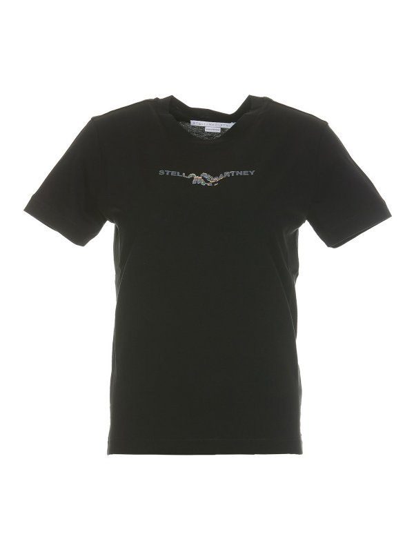 STELLA McCARTNEY: t-shirts - Logo print T-shirt