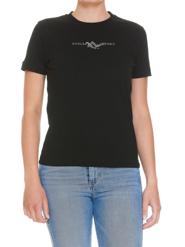 iKRIX STELLA McCARTNEY: t-shirts - Logo print T-shirt