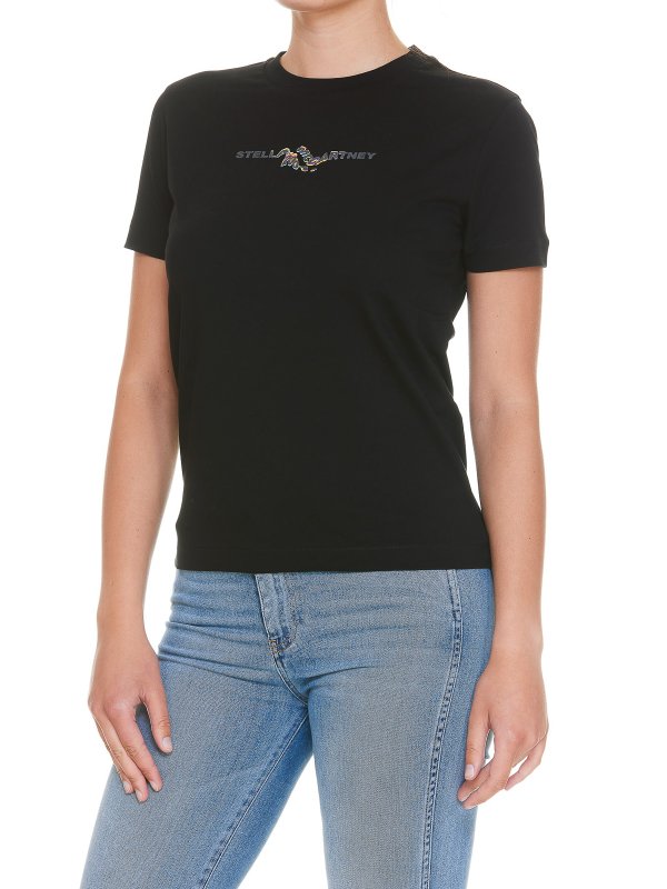 STELLA McCARTNEY buy online Logo print T-shirt