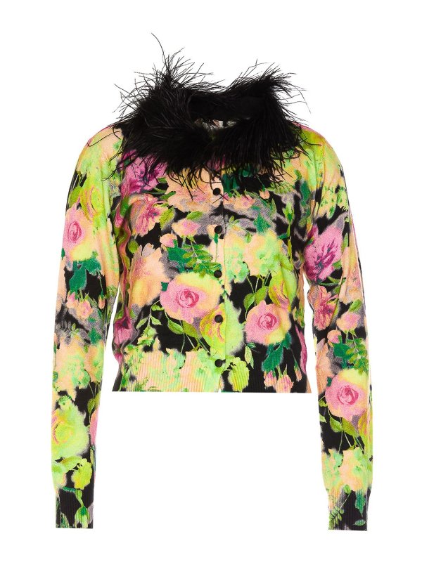 TWINSET: Cardigans - Cardigan - Vert