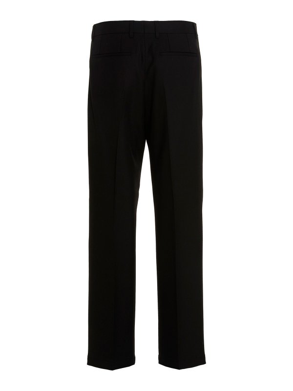 BURBERRY: Tailored & Formal trousers online - Wool twill pants