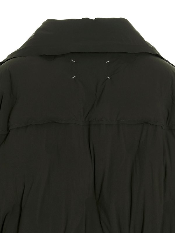 Long double breast padded coat shop online: Maison Margiela