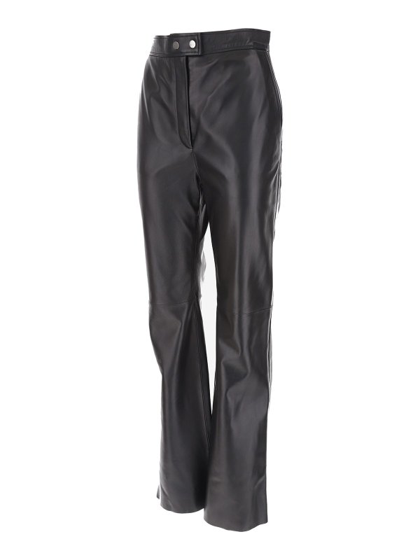 iKRIX PAUL SMITH: レザートラウザー - レザーパンツ - 黒