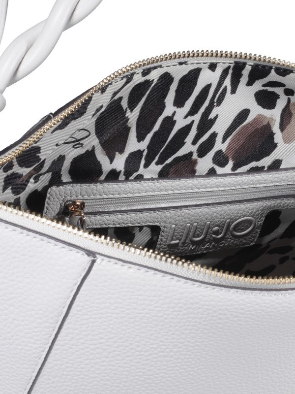 Woven handle shoulder bag shop online: Liu Jo