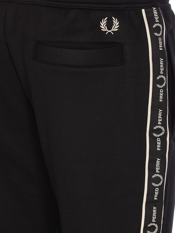 iKRIX FRED PERRY: Pantalones deportivos - Pantalones Deportivos - Negro