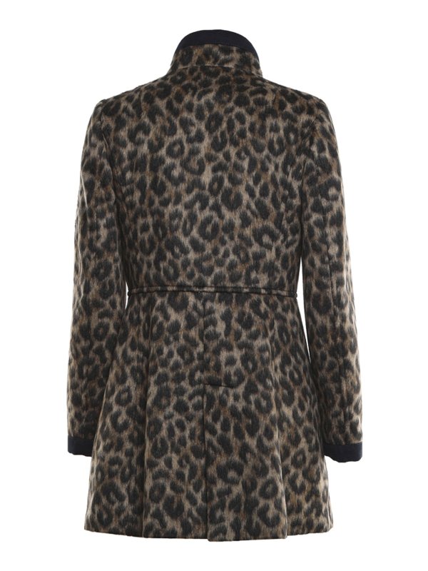 FAY: cappotti al ginocchio online - Cappotto con chiusura a gancio