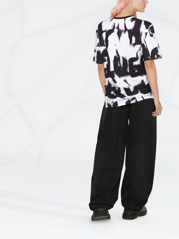 Camiseta - Blanco shop online: ALEXANDER MCQUEEN