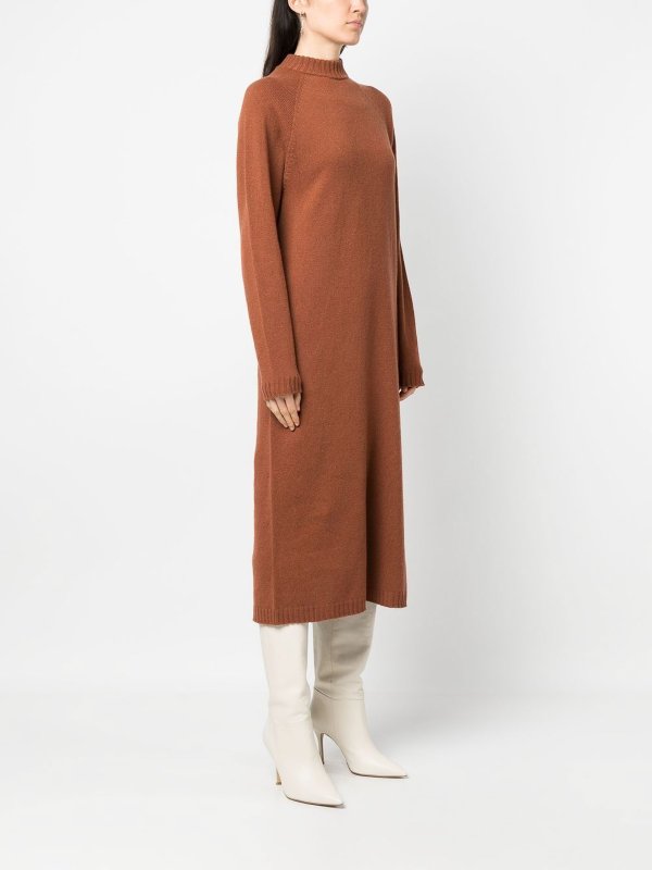 ALYSI: マキシドレス online - マキシドレス - ブラウン