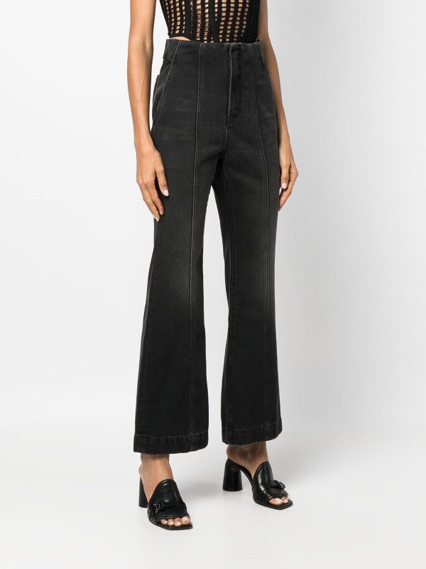 iKRIX AMBUSH: flared jeans - Flared cropped trousers
