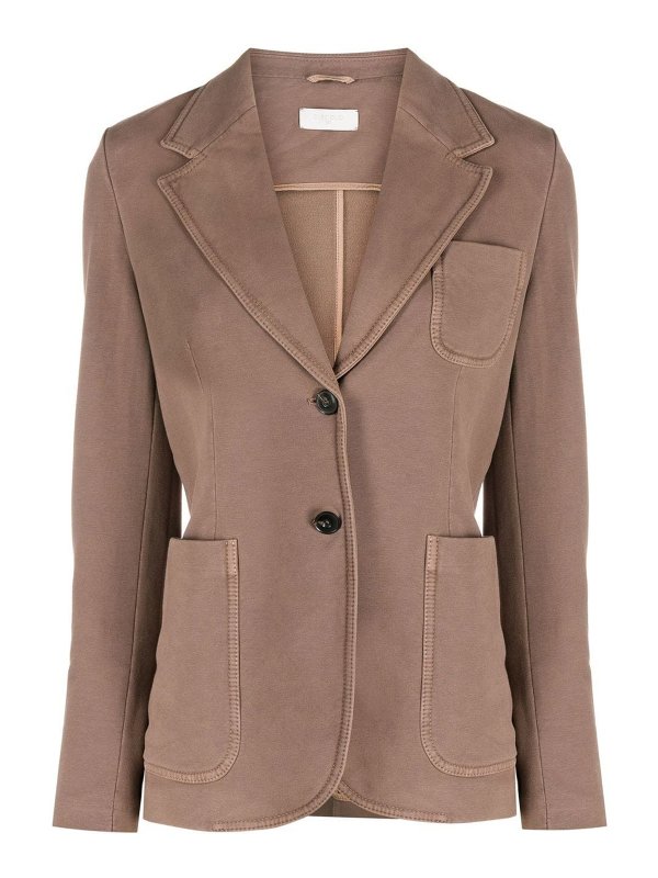 CIRCOLO 1901: blazers - Cotton blazer