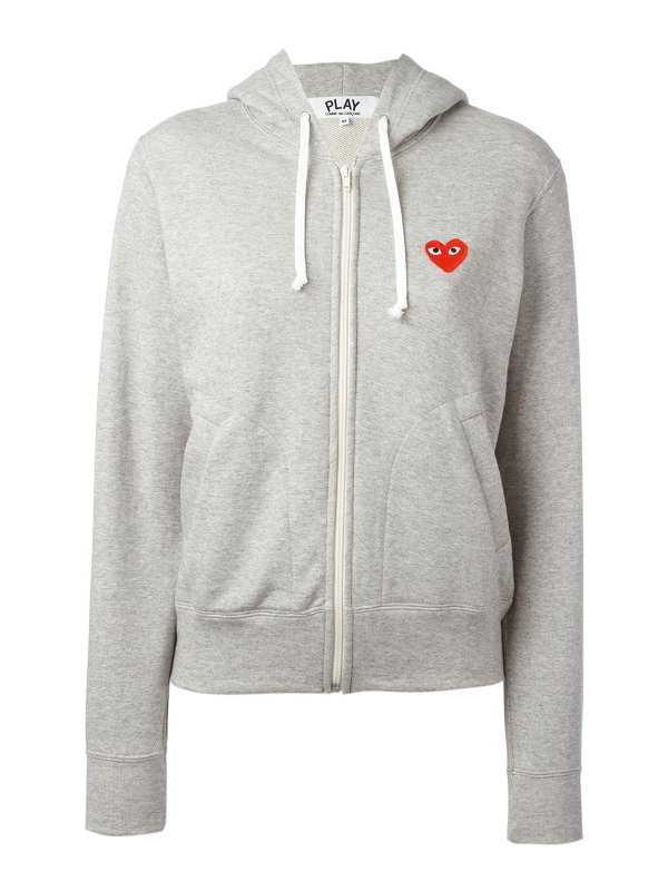 COMME DES GARCONS: スウェット＆セーター - スウェットシャツ/セーター - グレー