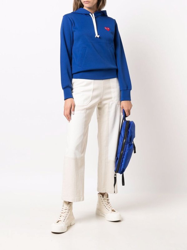 COMME DES GARCONS: スウェット＆セーター online - スウェットシャツ/セーター - ブルー