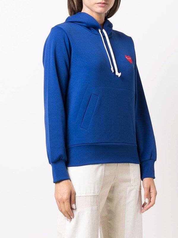 iKRIX COMME DES GARCONS: スウェット＆セーター - スウェットシャツ/セーター - ブルー