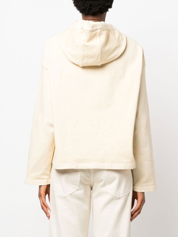 Sweatshirt - Creme shop online: JIL SANDER