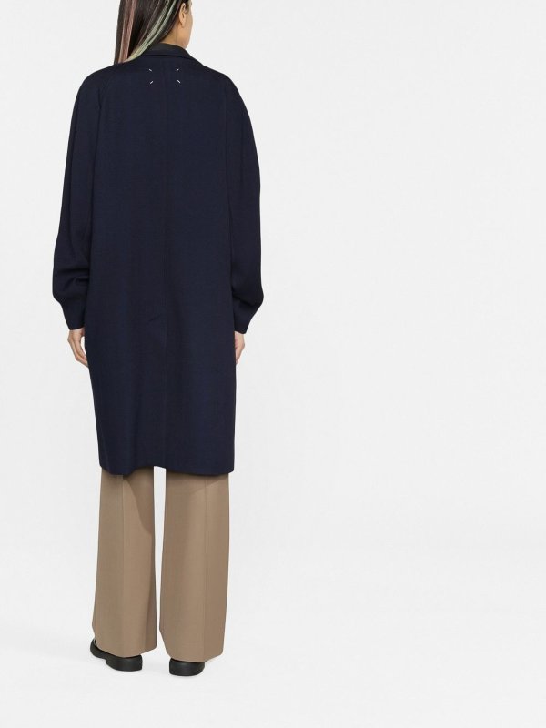 iKRIX Maison Margiela: knee length coats - Wool blend coat