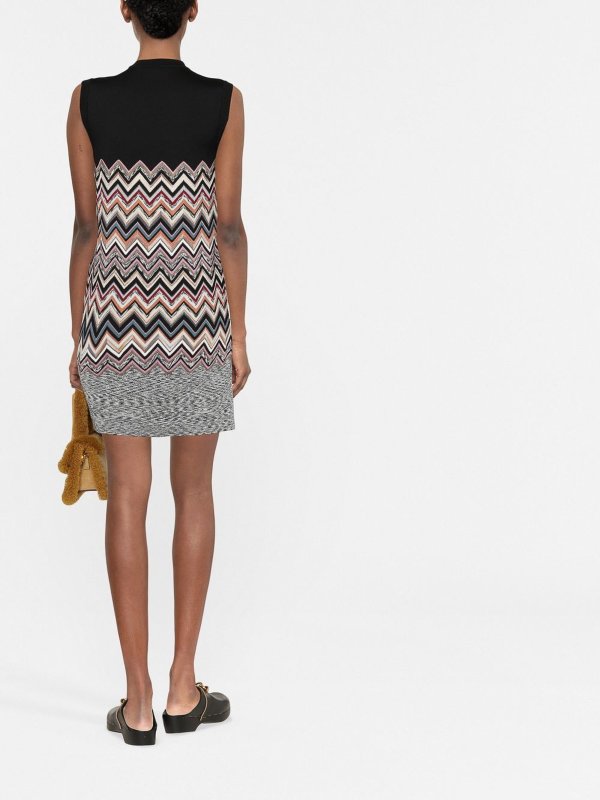 iKRIX MISSONI: ショートドレス - ショートドレス - マルチカラー