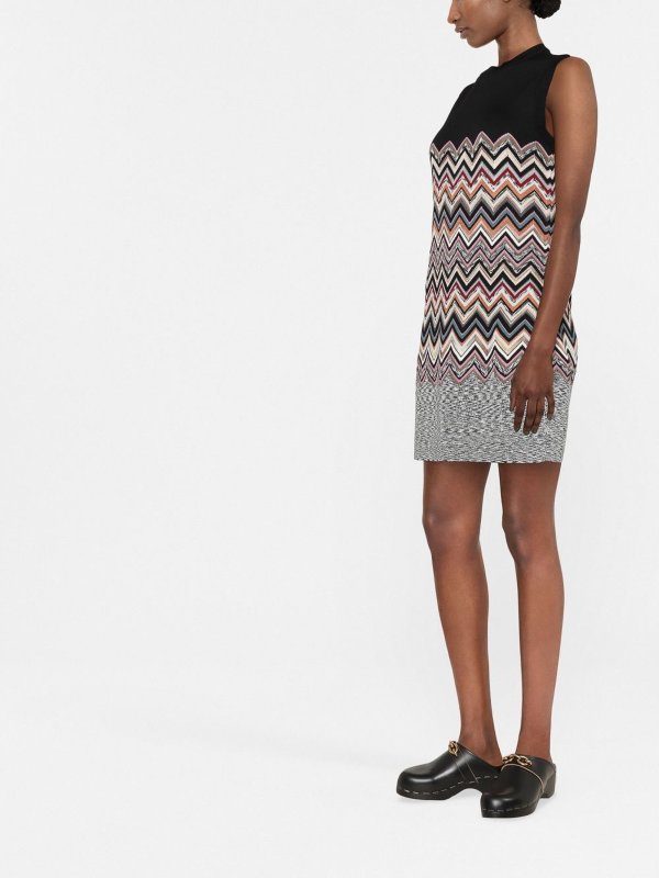 ショートドレス - マルチカラー shop online: MISSONI