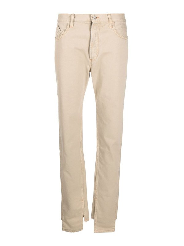 The Attico: straight leg jeans - Cotton pants
