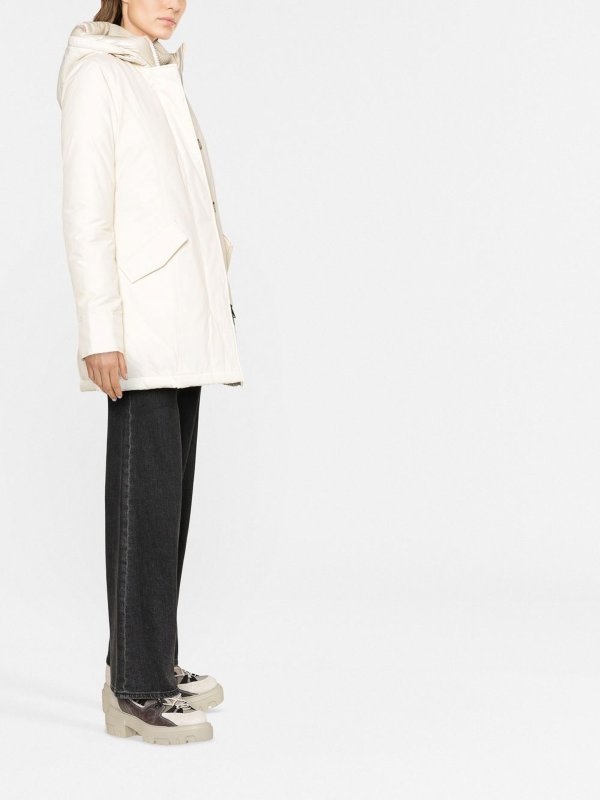 Padded hooded coat shop online: WOOLRICH