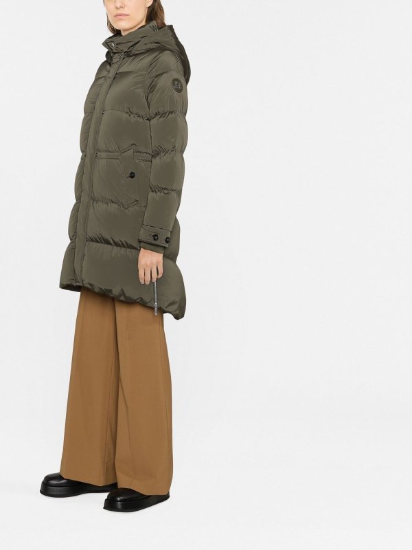 WOOLRICH: padded coats online - Fully-padded hooded coat