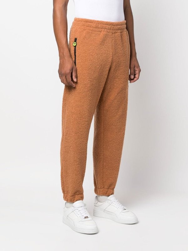 iKRIX BARROW: tracksuit bottoms - Logo-embroidered fleece sweatpants