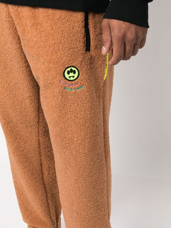 BARROW buy online Logo-embroidered fleece sweatpants