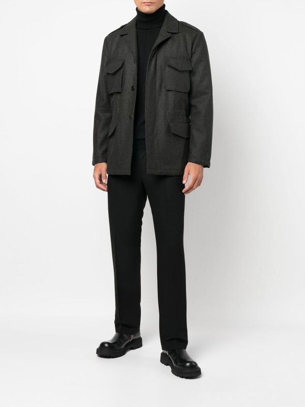 BOGLIOLI: casual jackets online - Virgin wool field jacket