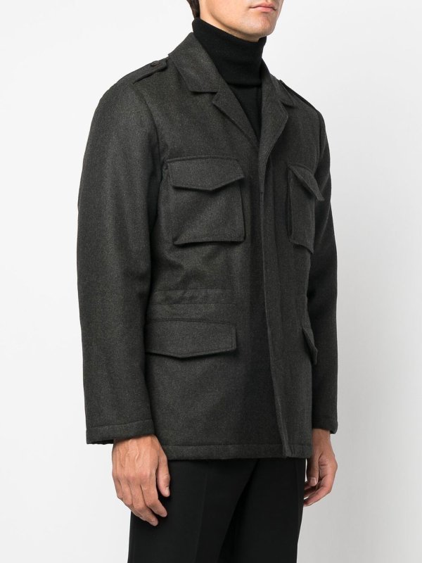 iKRIX BOGLIOLI: casual jackets - Virgin wool field jacket