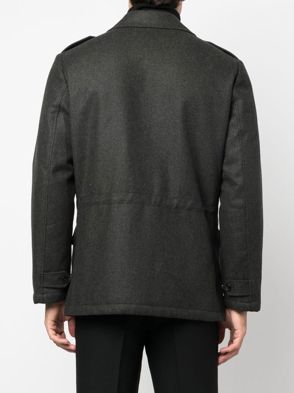 Virgin wool field jacket shop online: BOGLIOLI