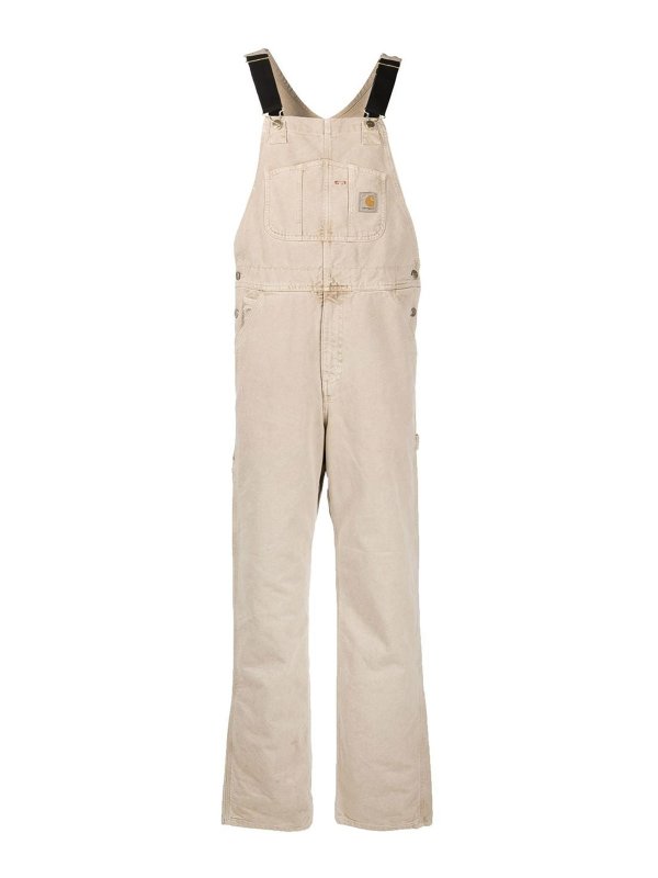 CARHARTT: Jumpsuits - Jumpsuit - Beige