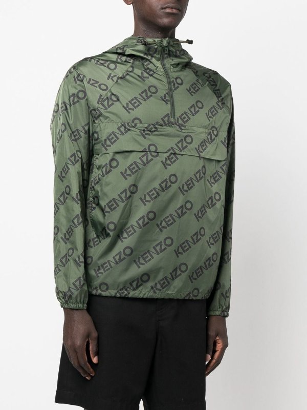 iKRIX KENZO: casual jackets - All over logo anorak