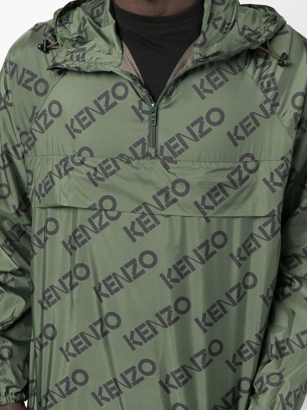 KENZO buy online All over logo anorak
