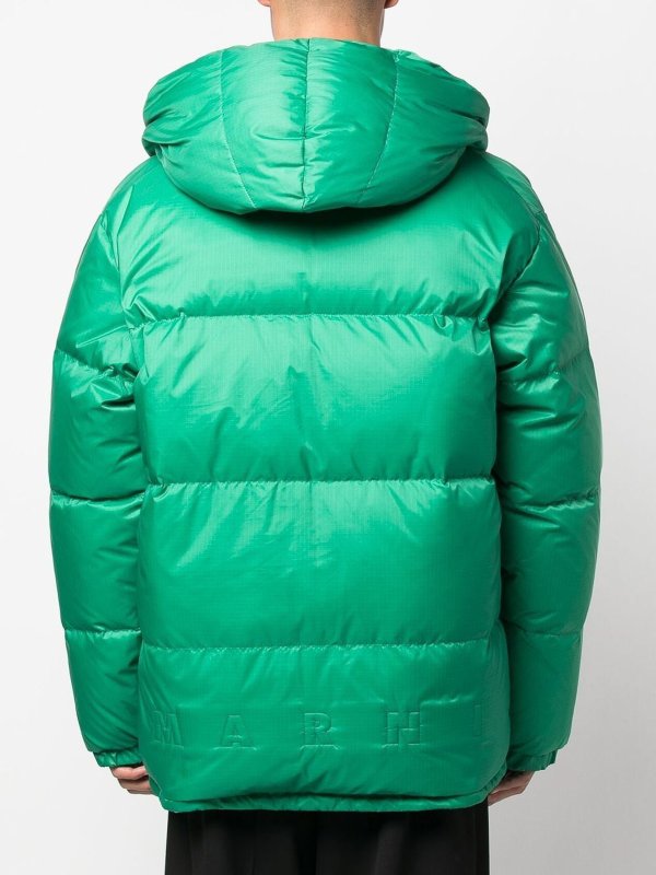 Reversible hooded puffer jacket shop online: Marni