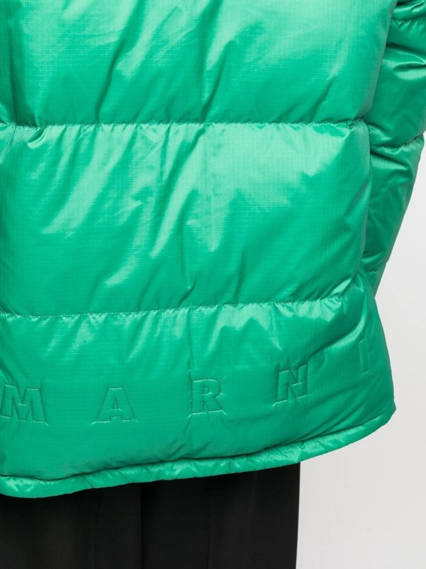 Marni buy online Reversible hooded puffer jacket