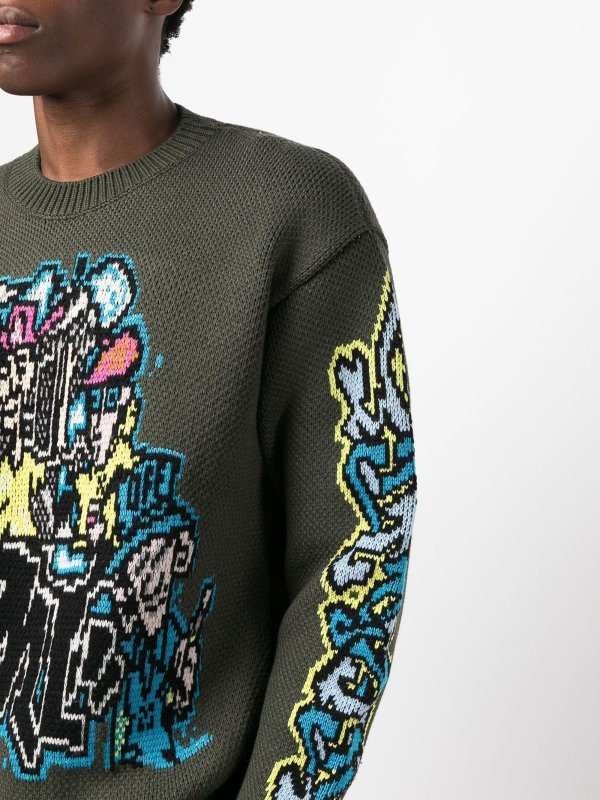 OFF-WHITE buy online クルーネック - 緑