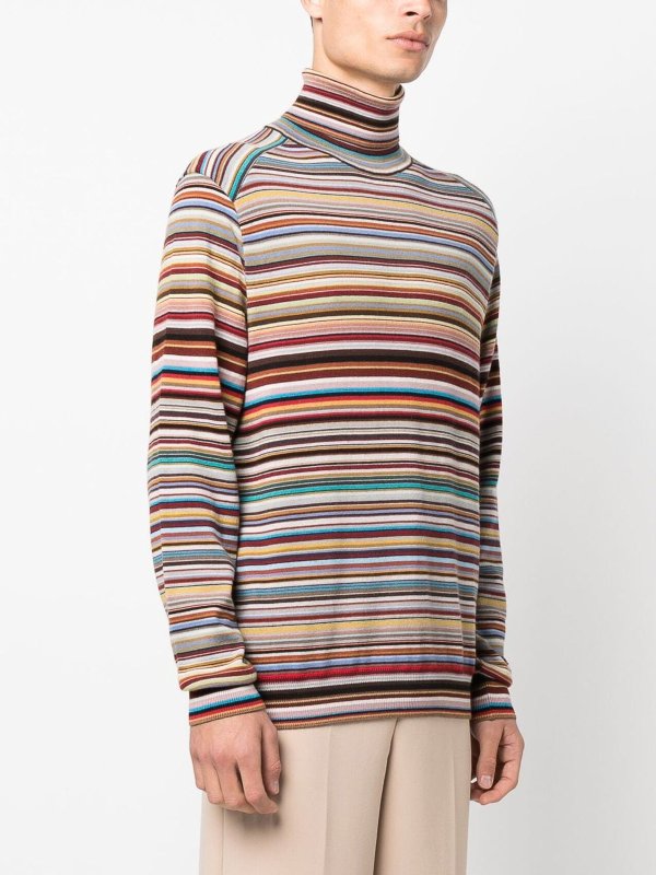 iKRIX PAUL SMITH: タートルネック - タートルネック/ポロネック - マルチカラー