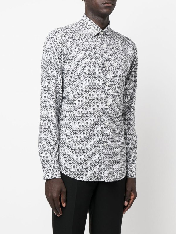 iKRIX SALVATORE FERRAGAMO: シャツ - シャツ - 白