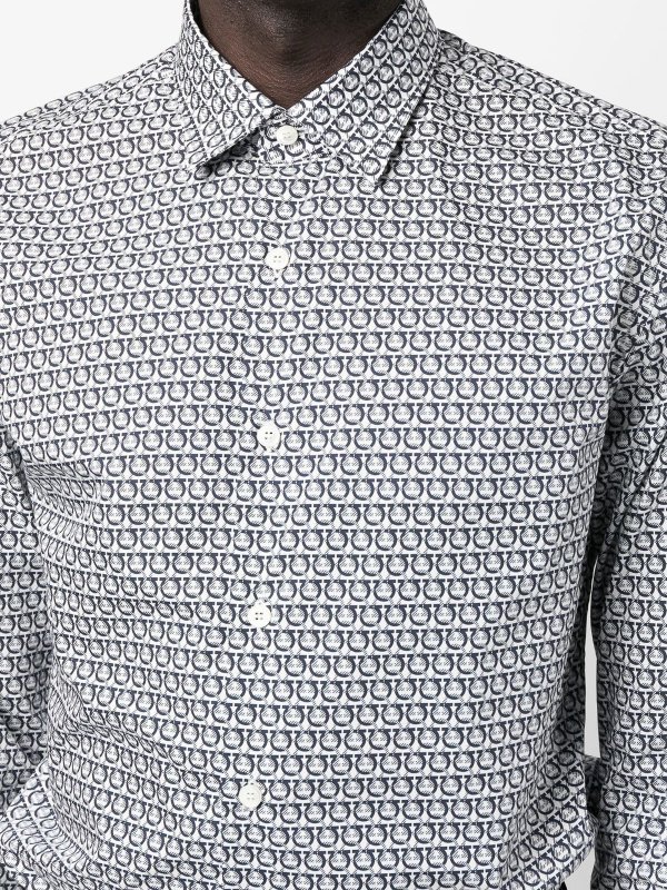 SALVATORE FERRAGAMO buy online シャツ - 白