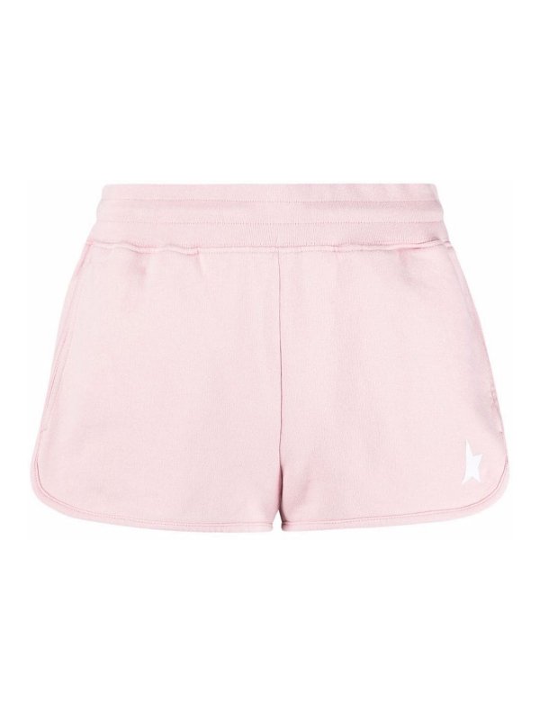 GOLDEN GOOSE: トラウザーショーツ - ショートパンツ - ピンク