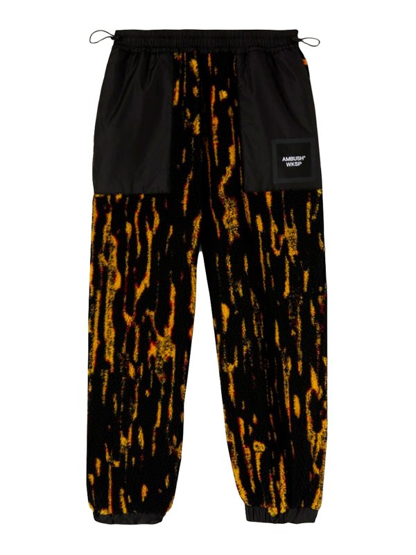 AMBUSH: pantaloni sport - Pantaloni della tuta Teddy